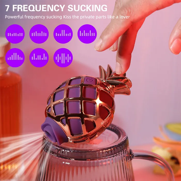 Lurevibe Pineapple Sucking Egg Skipping Licking Clitoris Sexy Toy Lurevibe Vibrators