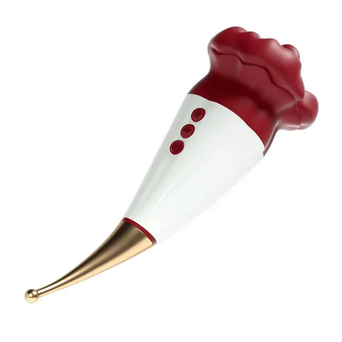 Lurevibe Rose Lip Nibble Suction Clitoral Stimulator Vibrator lurevibe Female Sex Toys Lurevibe Rose Lip Nibble Suction Clitoral Stimulator Vibrator lurevibe Female Sex Toys