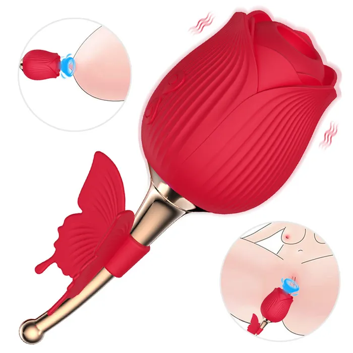 Lurevibe Rose Shape Vaginal Vibrator Stimulation Gspot Sex Toys For Women Lurevibe Vibrators
