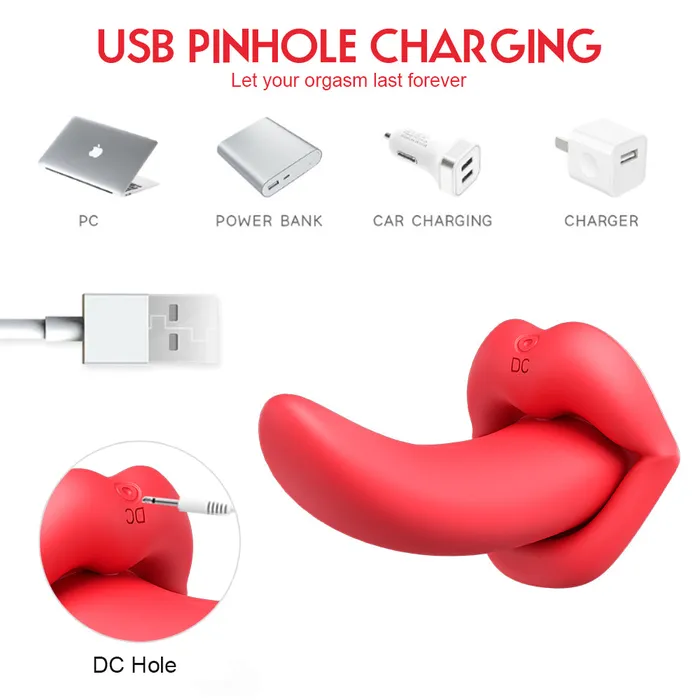Lurevibe Vibrators Lurevibe Honey Tongue 5th Generation Wireless Remote Control Vibrator Simulated Lips and Tongue 10 Frequency Vibration Wearable Vibrator Lurevibe Vibrators Lurevibe Honey Tongue 5th Generation Wireless Remote Control Vibrator Simulated Lips and Tongue 10 Frequency Vibration Wearable Vibrator