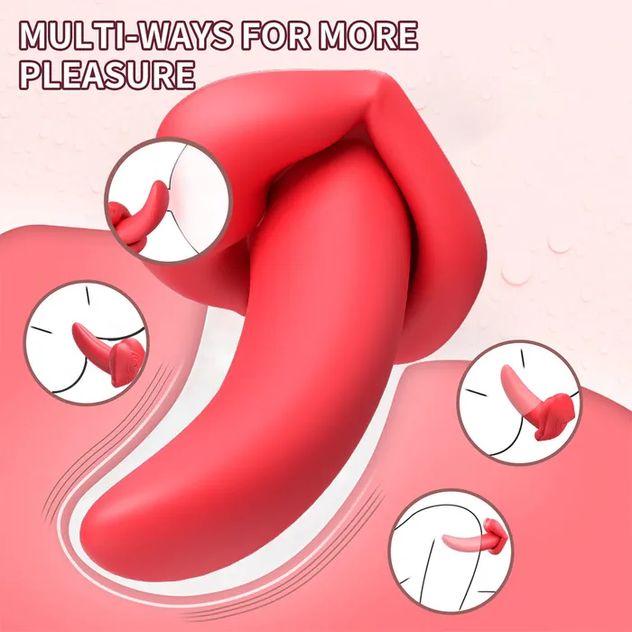 Lurevibe Vibrators Lurevibe Honey Tongue 5th Generation Wireless Remote Control Vibrator Simulated Lips and Tongue 10 Frequency Vibration Wearable Vibrator Lurevibe Vibrators Lurevibe Honey Tongue 5th Generation Wireless Remote Control Vibrator Simulated Lips and Tongue 10 Frequency Vibration Wearable Vibrator