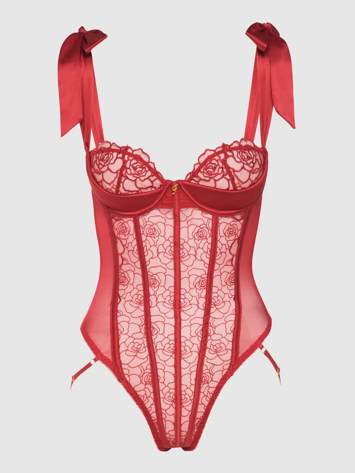 Melrose Embroidered Teddy Fredericks Of Hollywood Vibrators Melrose Embroidered Teddy Fredericks Of Hollywood Vibrators