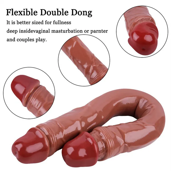 MODI 155 Inch DoubleEnded Artificial Dildo Dildos