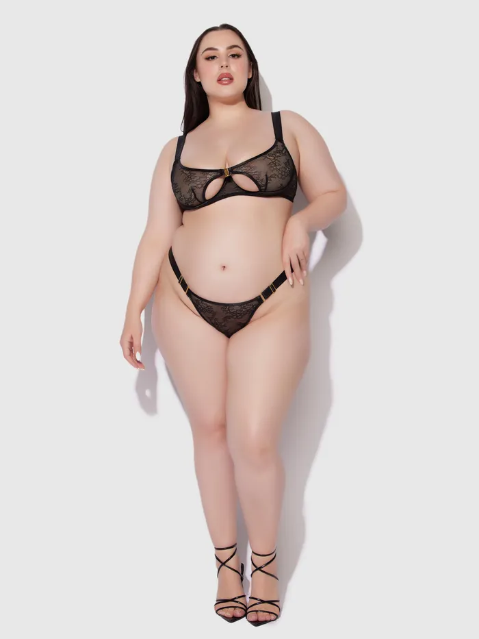 Pia Lace Elastic Side Thong Fredericks Of Hollywood Teddies And Bodies Pia Lace Elastic Side Thong Fredericks Of Hollywood Teddies And Bodies