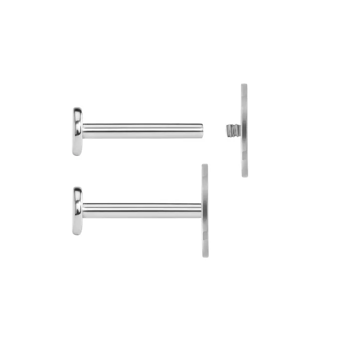 10g 00g Internally Threaded Flat Steel Disc End Price Per 1 Painful Pleasures Male Sex Toys