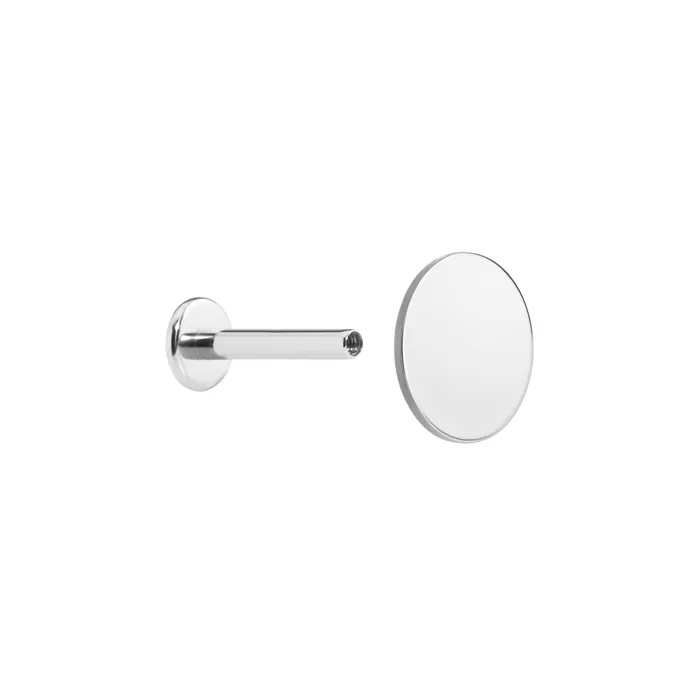 10g 00g Internally Threaded Flat Steel Disc End Price Per 1 Painful Pleasures Male Sex Toys