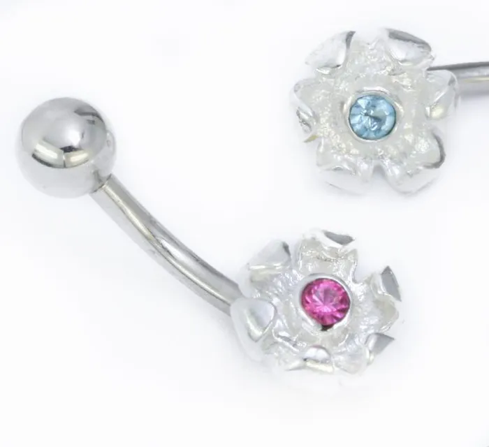 14g 38 Sterling Silver Small GRASP Belly Jewelry Painful Pleasures Anal