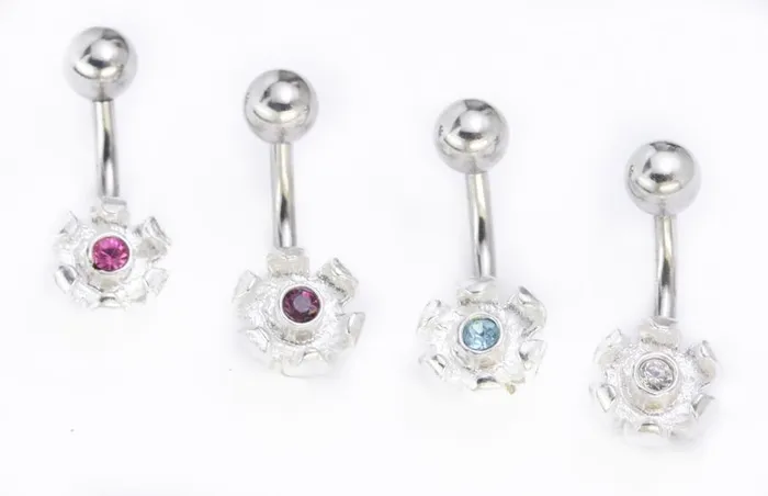 14g 38 Sterling Silver Small GRASP Belly Jewelry Painful Pleasures Anal