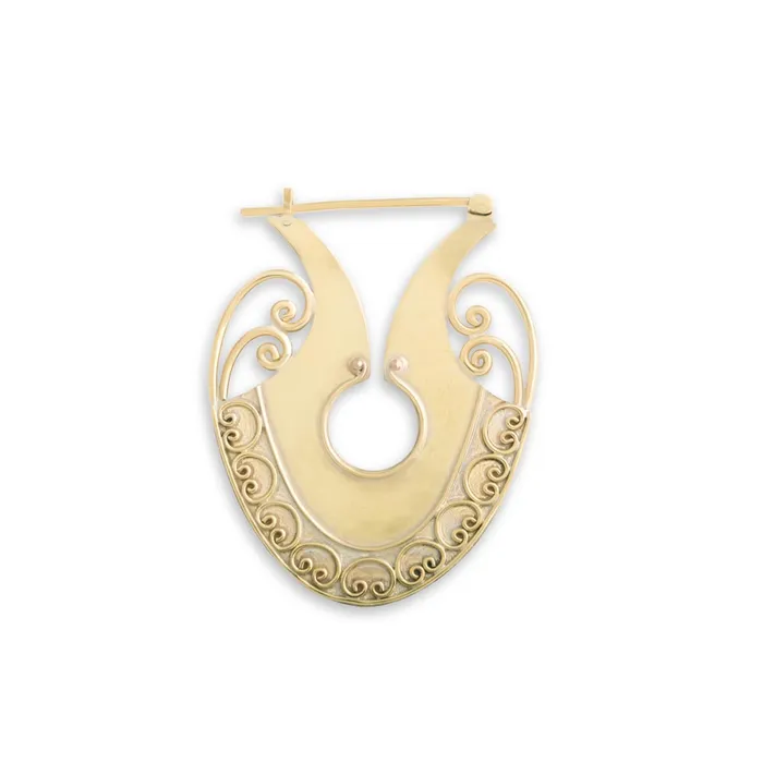 14g Greek Amphora Brass Earrings Price Per 2 Painful Pleasures Vibrators