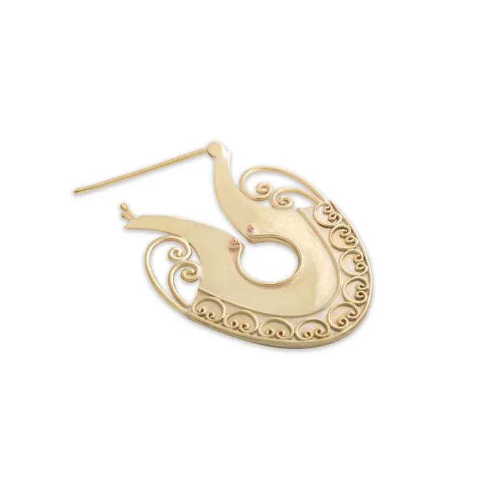 14g Greek Amphora Brass Earrings Price Per 2 Painful Pleasures Vibrators