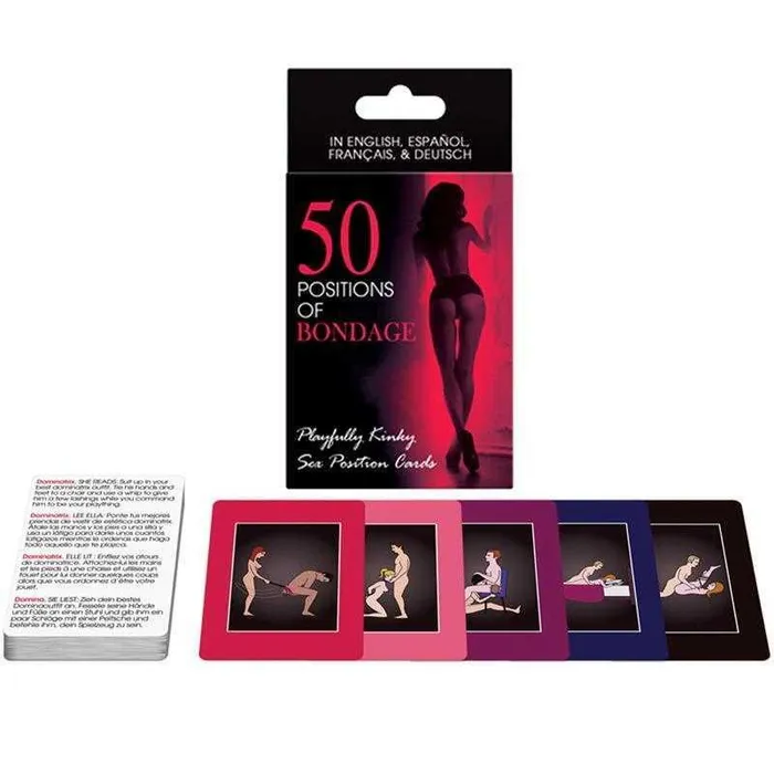 50 Positions of Bondage Card Game Khepher Games Inc Couples
