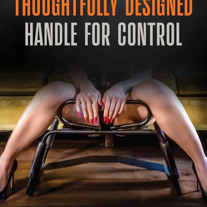 Anal blush Surrender Sex Chair with 8 Inch Vibrating Dildo