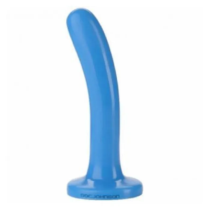 Anal Doc Johnson The Slim Anal 6 Inch Silicone Dildo Blue
