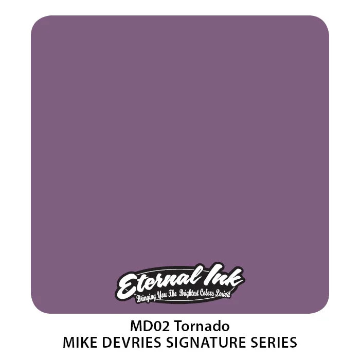 Anal Eternal Mike DeVries Perfect Storm Set of 6 1oz Bottles Eternal Tattoo Ink