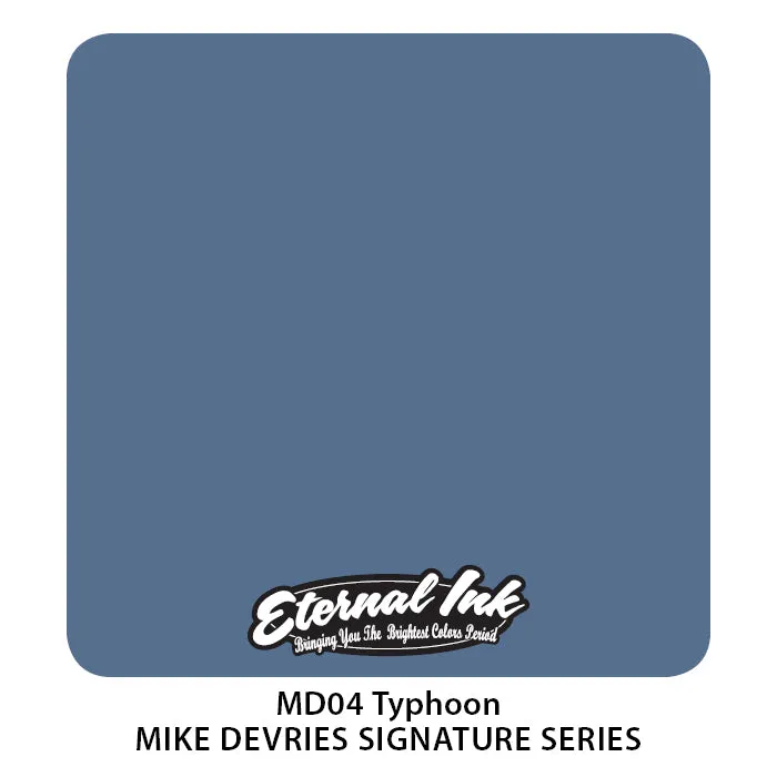 Anal Eternal Mike DeVries Perfect Storm Set of 6 1oz Bottles Eternal Tattoo Ink