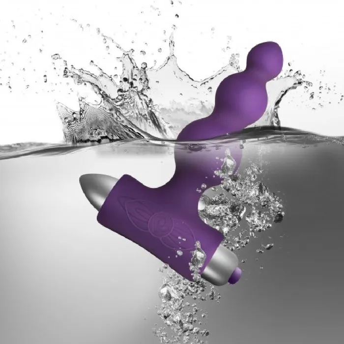 Anal Rocks Off Petite Sensations Bubbles Butt Plug Purple