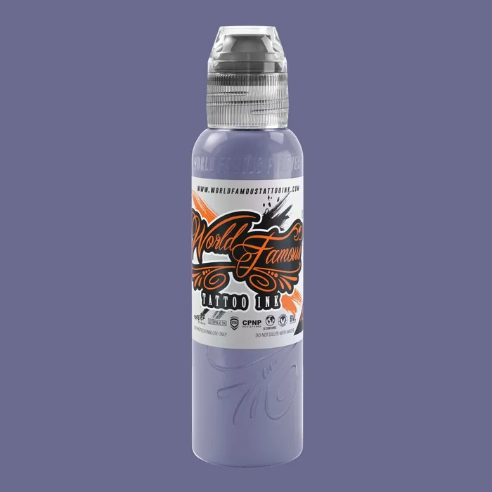 Anal World Famous Dima NBK Grape Grey Set World Famous Tattoo Ink 1oz