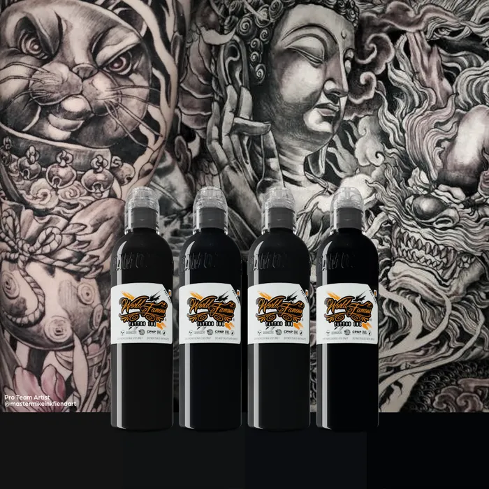 Anal World Famous Master Mike Black Demon Set World Famous Ink 4oz