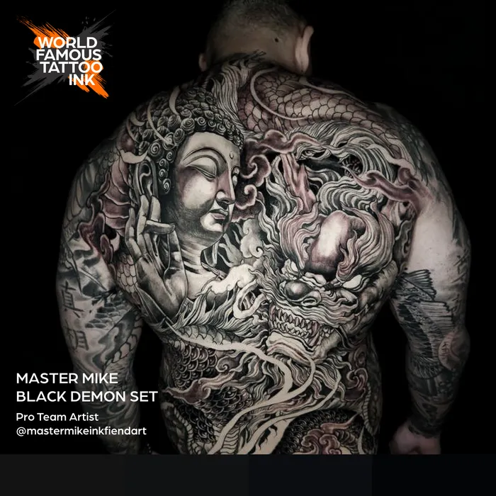 Anal World Famous Master Mike Black Demon Set World Famous Ink 4oz