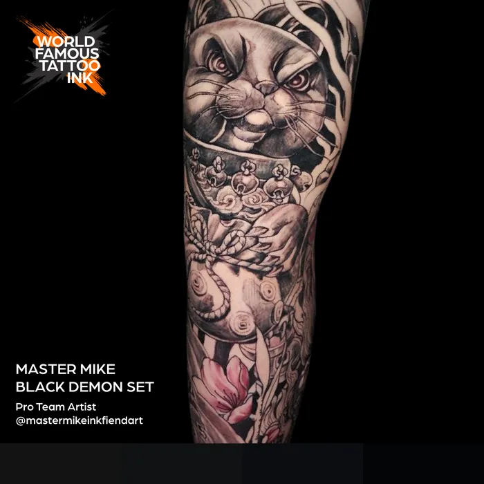 Anal World Famous Master Mike Black Demon Set World Famous Ink 4oz