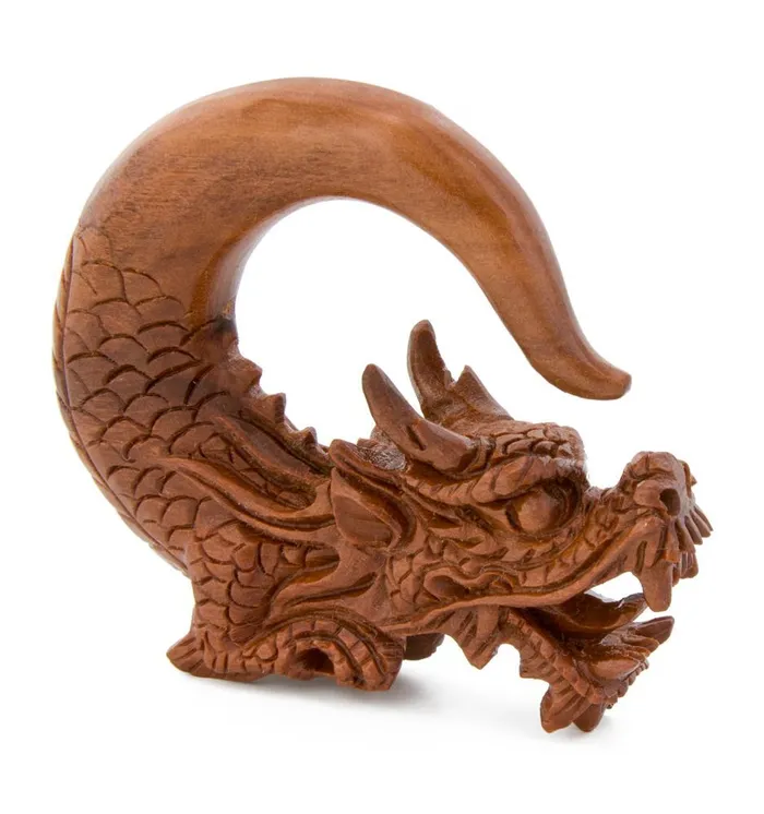 Ancient Protector Dragon Saba Wood Hanger Price Per 1 Elementals Organics Vibrators