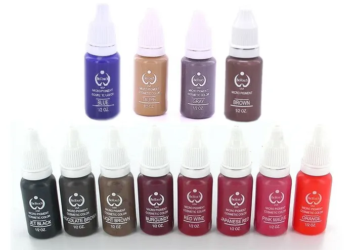 BioTouch Vibrators BioTouch Permanent Makeup Micro Pigment Tattoo Ink Price Per 12oz Bottle