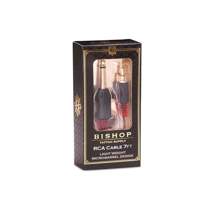 Bishop Rotary 7 Premium RCA Cord Red Bishop Rotary Vibrators