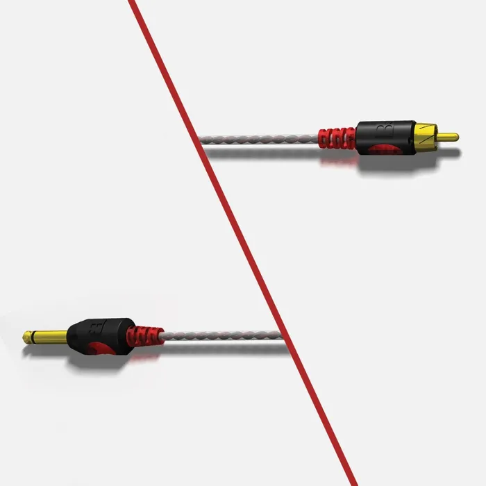 Bishop Rotary 7 Premium RCA Cord Red Bishop Rotary Vibrators