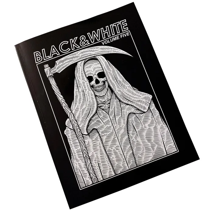 Black and White Volume Five Softcover Book Out of Step Books Anal