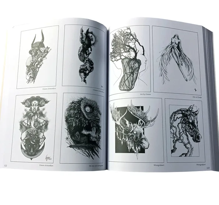 Black and White Volume Five Softcover Book Out of Step Books Anal