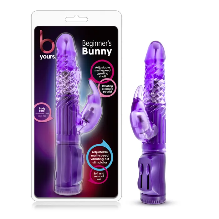 Blush B Yours Beginner Bunny Rabbit Vibrator Various Colors Female Sex Toys