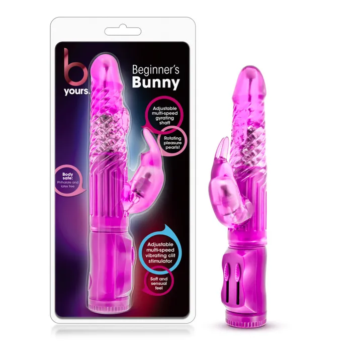 Blush B Yours Beginner Bunny Rabbit Vibrator Various Colors Female Sex Toys