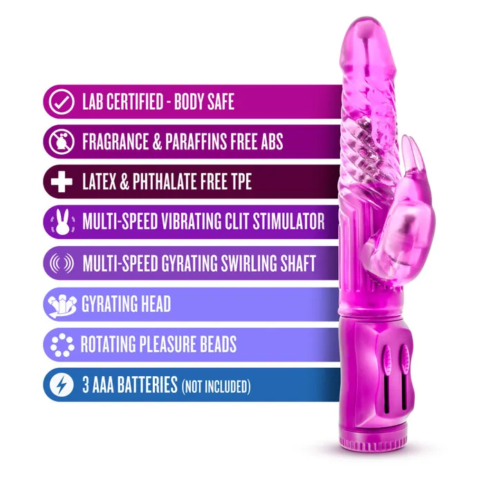 Blush B Yours Beginner Bunny Rabbit Vibrator Various Colors Female Sex Toys