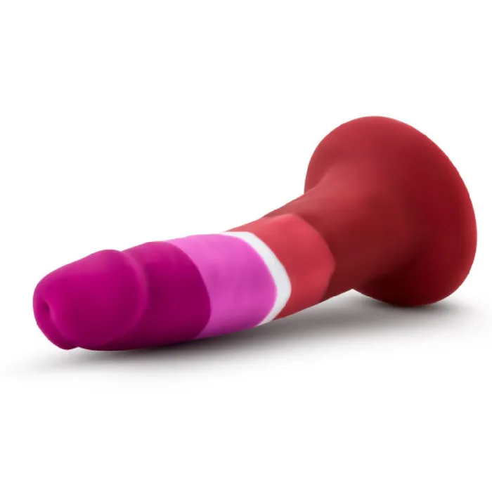 Blush Lesbian Pride 55 Inch Silicone Suction Cup Dildo Dildos