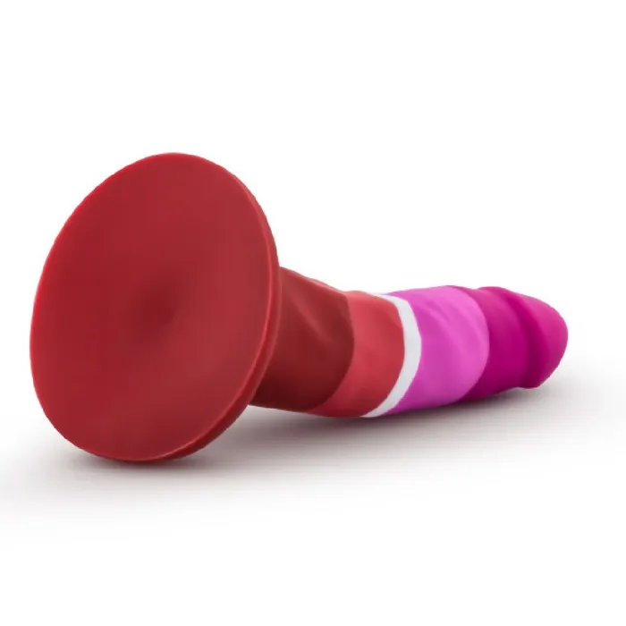 Blush Lesbian Pride 55 Inch Silicone Suction Cup Dildo Dildos