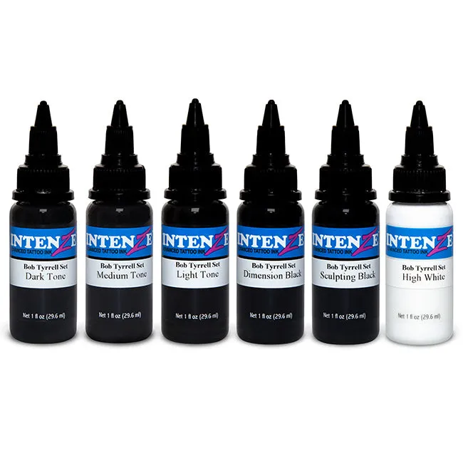 Bob Tyrrell Advanced Black and Gray Formula Set Intenze Tattoo Ink 6 Bottles Intenze Anal Bob Tyrrell Advanced Black and Gray Formula Set Intenze Tattoo Ink 6 Bottles Intenze Anal