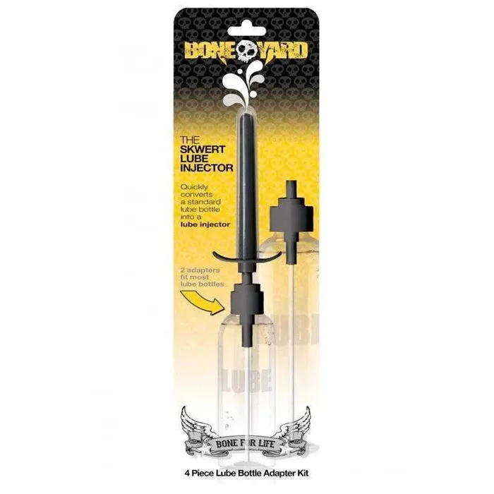 Bone Yard The Skwert Lube Injector Channel 1 Releasing Dildos