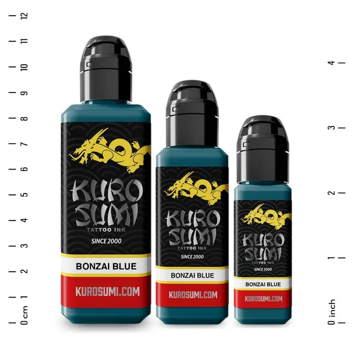 Bonzai Blue Kuro Sumi Tattoo Ink Pick Size Kuro Sumi Vibrators