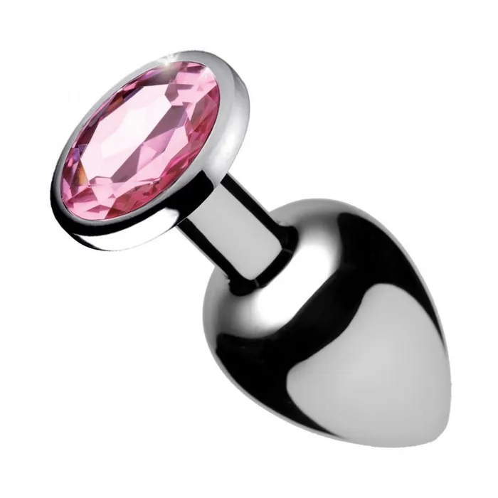Booty Sparks Pink Gem Anal Plug 3 Sizes XR Brand Male Sex Toys