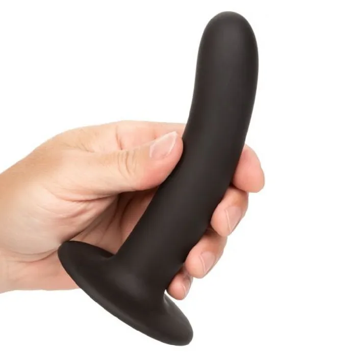 Boundless 6 Inch Smooth Black Silicone Dildo CalExotics Anal