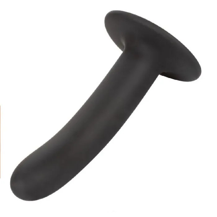 Boundless 6 Inch Smooth Black Silicone Dildo CalExotics Anal
