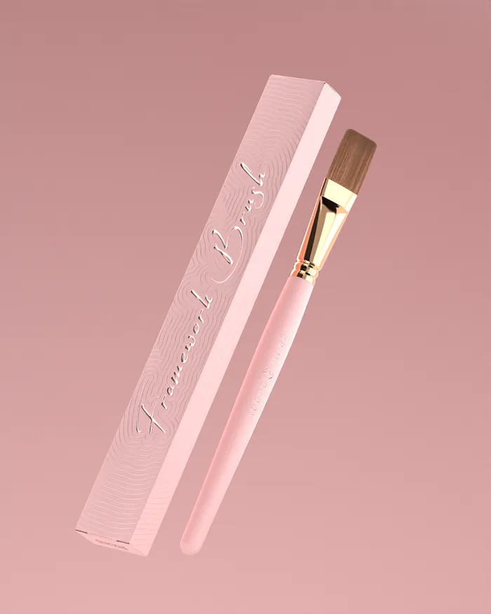 Brow Daddy Brow Daddy Framework Master Brush Perma Blend Flat Vibrators