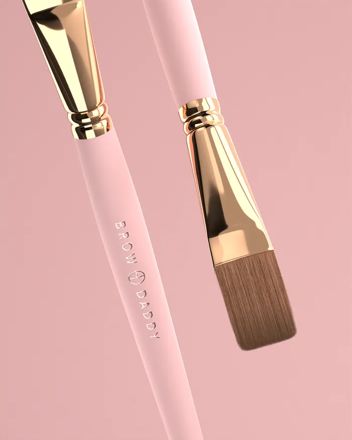 Brow Daddy Brow Daddy Framework Master Brush Perma Blend Flat Vibrators