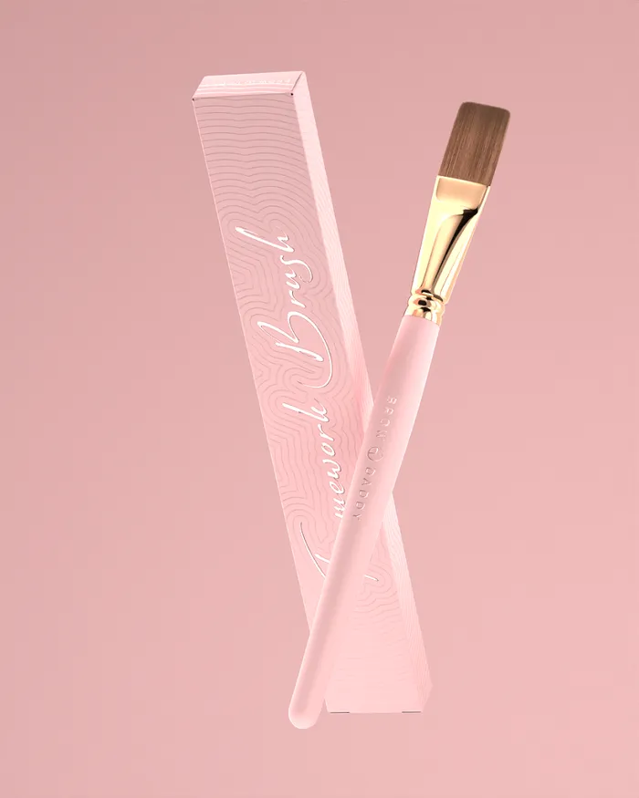 Brow Daddy Brow Daddy Framework Master Brush Perma Blend Flat Vibrators
