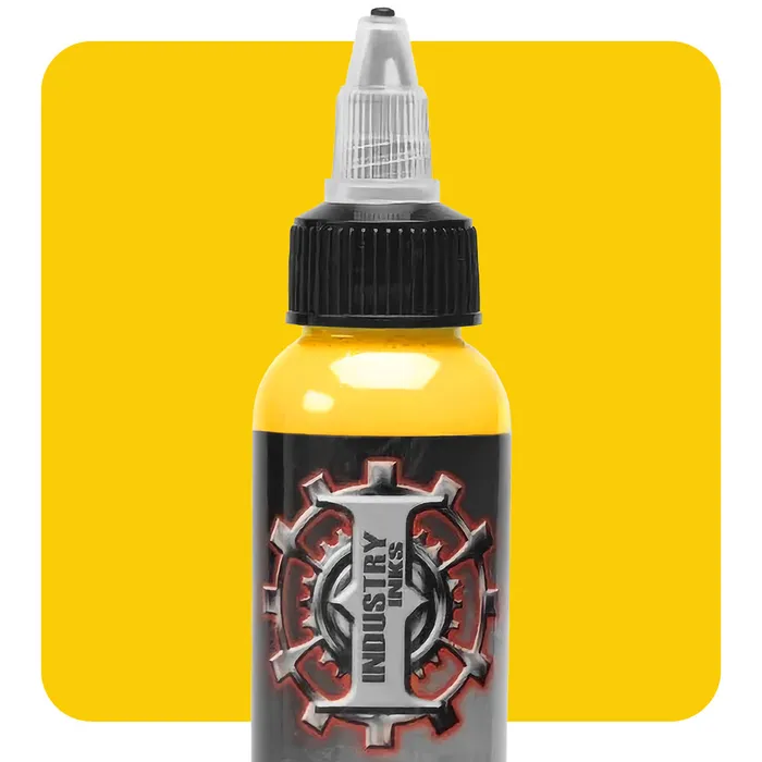 Canary Yellow Industry Inks Pick Size Industry Inks Male Sex Toys