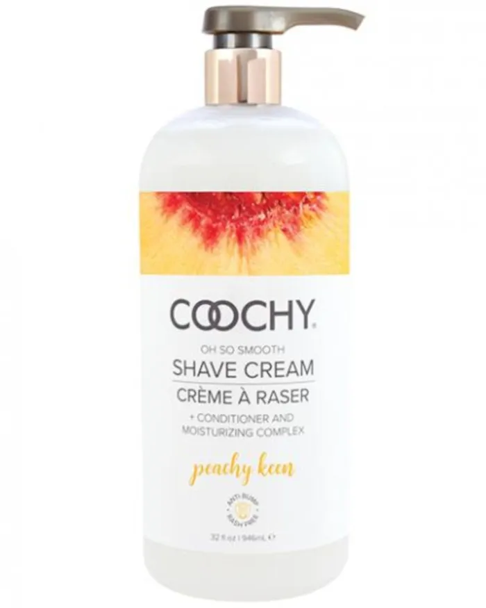 Classic Brands Vibrators Coochy Oh So Smooth Shave Cream Peachy Keen
