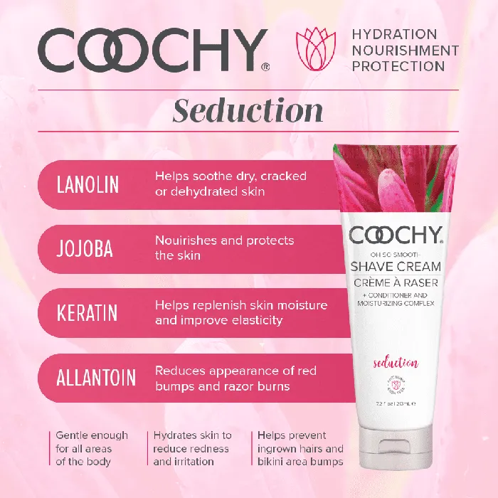 Classic Erotica Vibrators Coochy Shave Cream Seduction