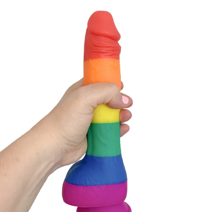 Colours Pride Edition Rainbow Silicone 95 Inch Dildo NS Novelties Dildos