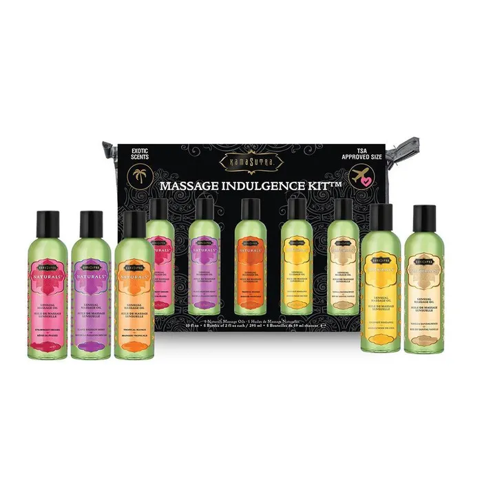 Couples Kama Sutra Massage Indulgence Kit 5 Bottles The Kama Sutra Company