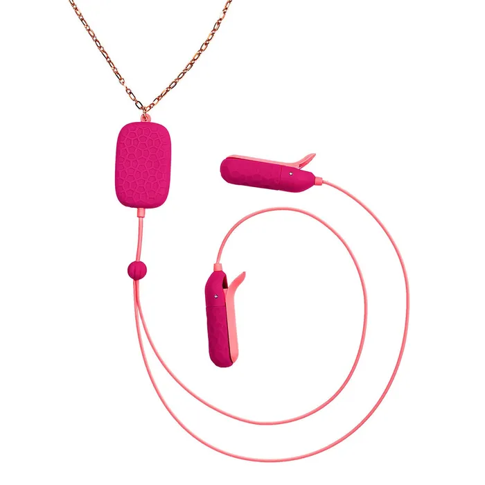 Couples OhMiBod Sphinx Bluetooth Appcontrolled Vibrating Nipple Clamps